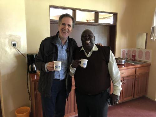 Juan Carlos with Bush the big boss. 